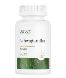 ASHWAGANDA OstroVit▐ Ашваганда Екстракт ►при хронична умора и стрес, 375 mg, 90 таблетки