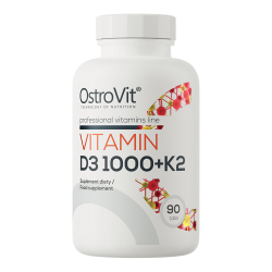 Vitamin D3 1000 IU + K2 50 mcg▐ Витамин D3 1000 IU+K2 50mcg , 90 таб