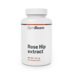 Rose Hip extract GymBeam▐ Шипка ►за тонус и добро здраве  , 90 капсули