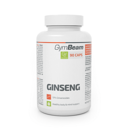 GINGSENG GymBeam▐ Женшен►адаптоген -за силен имунитет и справяне със стреса  , 90 капсули