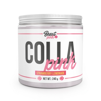 Colla Pink▐ Ягодова Лимонада ►за красива коса, кожа и нокти, разтворима напитка, 240g