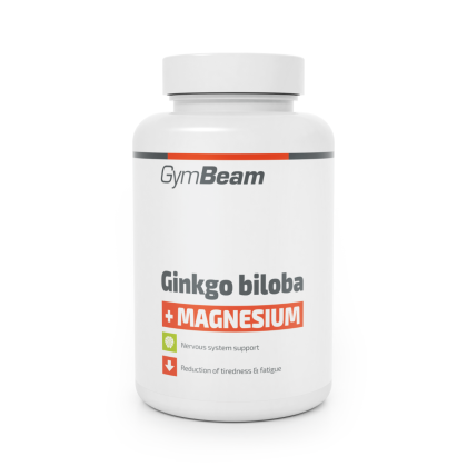 GINKGO Biloba +Magnesium▐ Гинко Билоба 60mg+Mагнезий 150mg ► за по-добро кръвообращение, памет, имунитет и жизнена енергия,  500 mg, 90 капсули