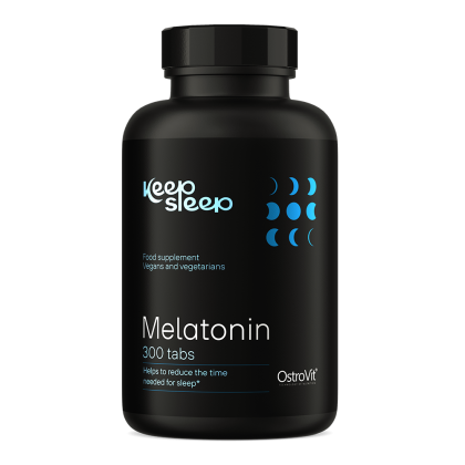 Melatonin 1mg OstroVit  ▐ Мелатонин ► за добър сън ,300 таблетки