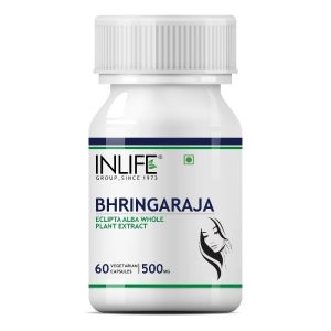 BHRINGАRAJA▐ Брингараджа Екстракт ECLIPTA ALBA ► за здрава и жизнена коса,  500 mg, 60 капсули