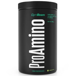 PROamino GymBeam ▐  Добавка на прах с 9 аминокиселини, протеин и 6 витамина ► 390g